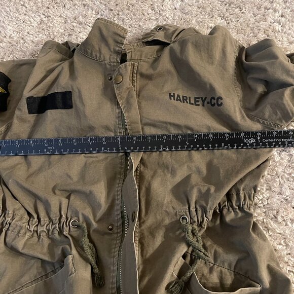 Harley-Davidson Women’s Military Field Jacket Skull Graphic - Picture 10 of 10